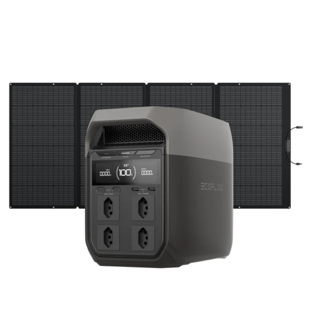 Gerador de Energia Portátil DELTA 3 Painel 400W 